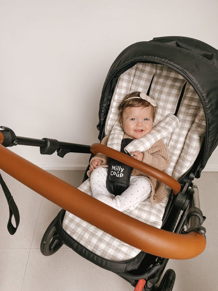 Comfy Co. Favourite Combo's - 100% Linen Quilted Gingham & 100% Natural Linen