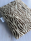 Pre-Made Trolley Liner - Animal Print & Beige Fleece