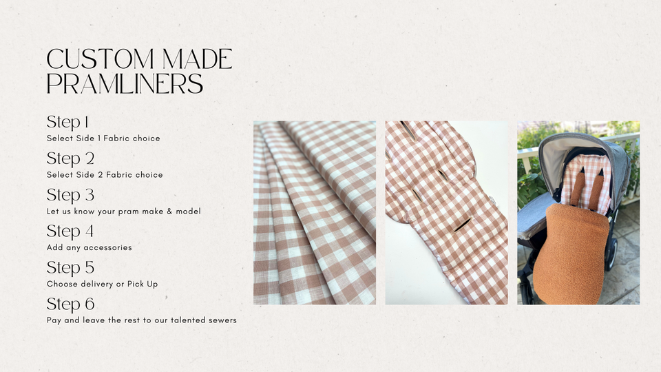 Custom made pram liners deals