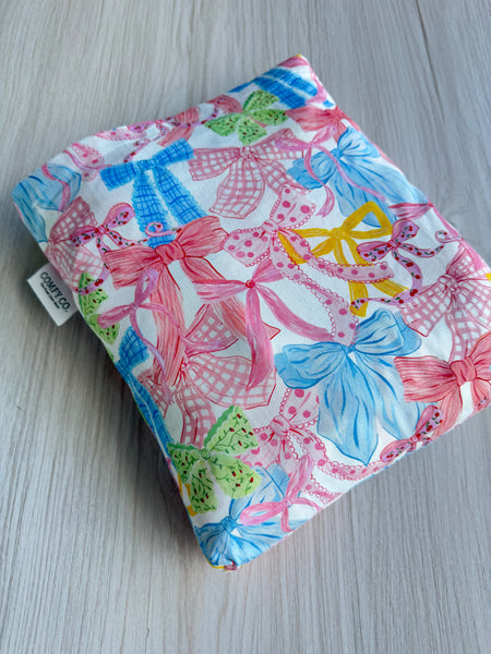 Pre-Made Trolley Liner - Bows & Flower Fleece