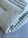 Comfy Co. Favourite Combo's - Quilted Natural Linen & Linen Gingham