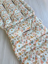 Pre-made Pram Liner Size 1 - Quilted Blush Pink & Floral
