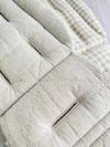 Comfy Co. Favourite Combo's - Quilted Natural Linen & Linen Gingham