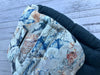 Pre-made Pram Liner Size 1 - Nautical / Quilted Navy Linen