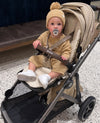 Comfy Co. Favourite Combo's - 100% Natural Quilted Linen / Brown Animal Print