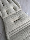 Side 2 Custom Pram Liner - Quilted Cotton & Linen