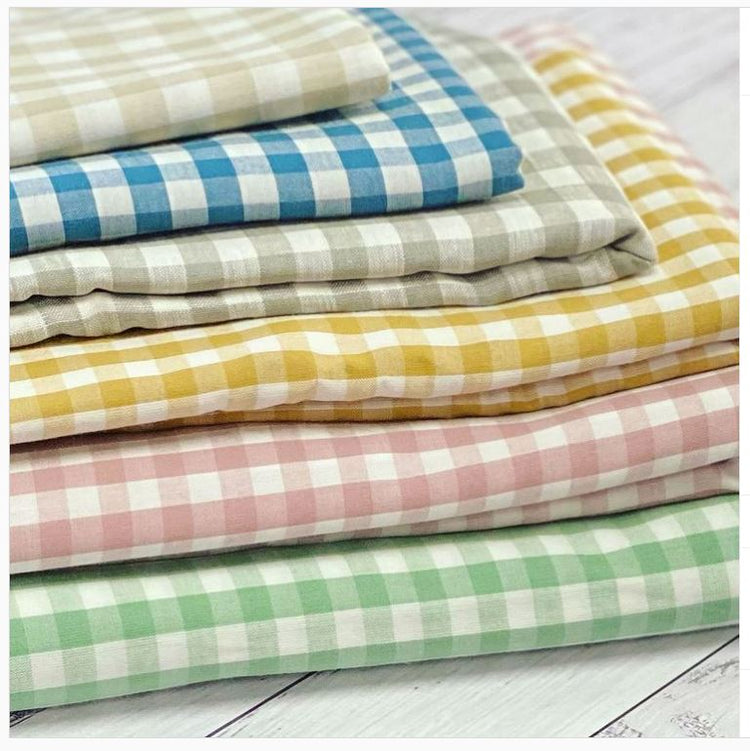 Bassinet & Moses Fitted Sheets - Gingham