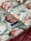 Bassinet & Moses Fitted Sheets - Floral